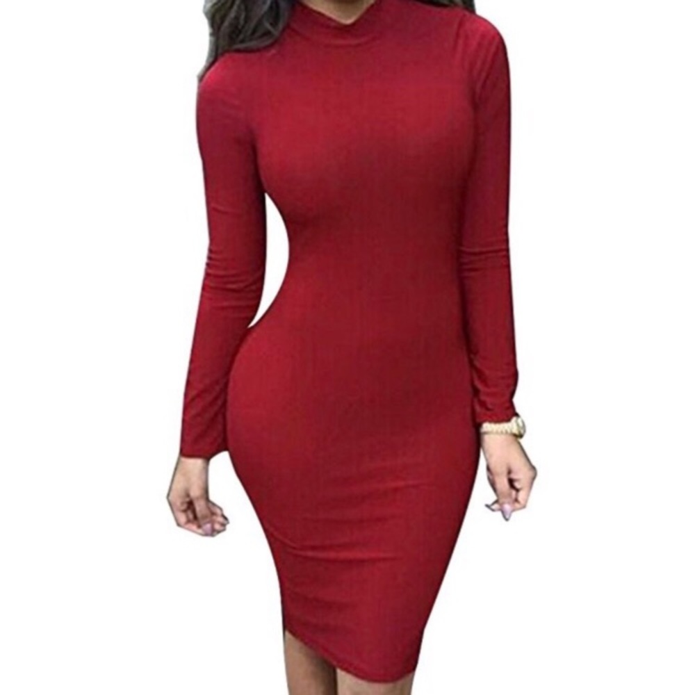 🔴🔴 Brazilian Butt Scrunch Bandage Dress - Picture 3 of 6